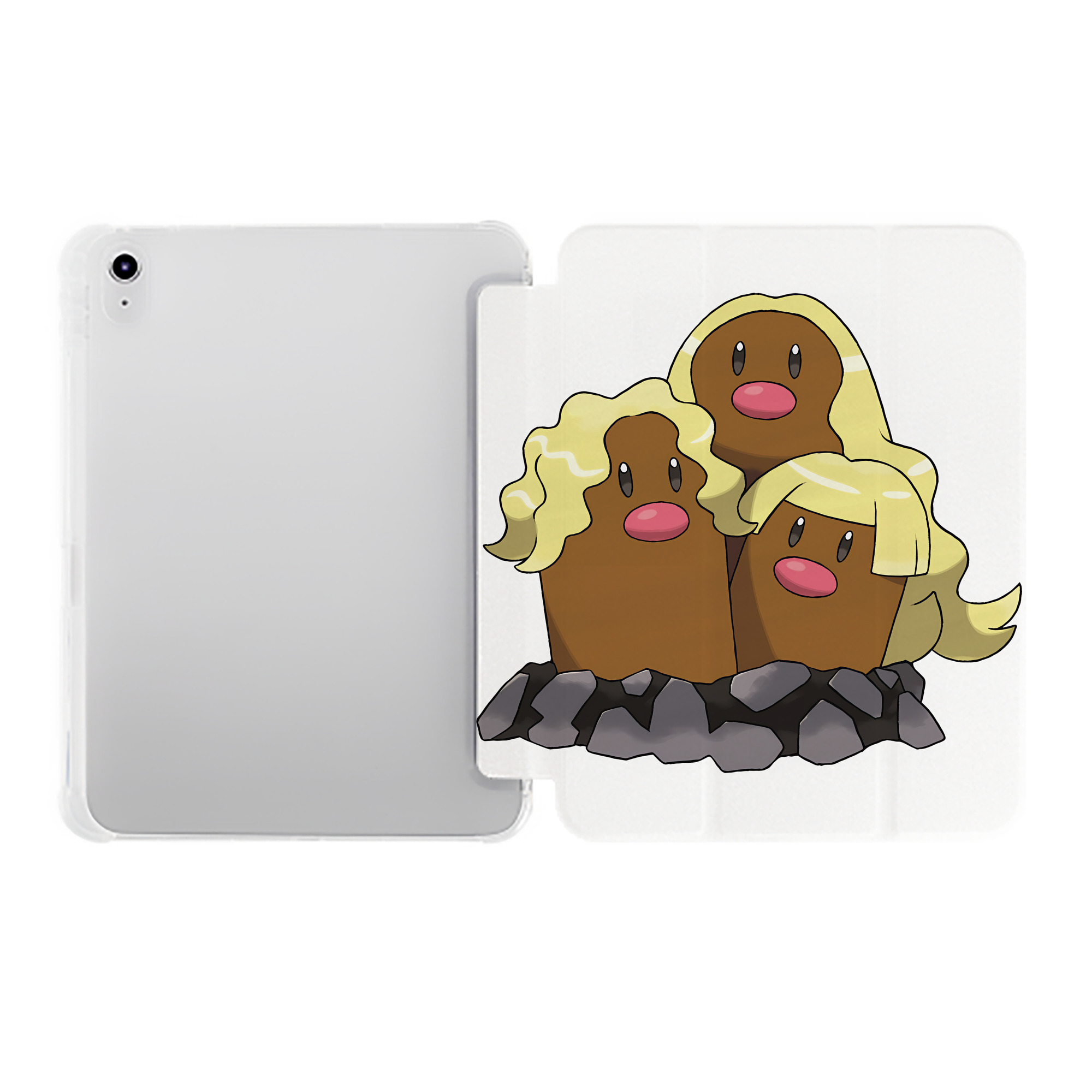 （画像用） ポケットモンスター Pokémon IPad ケース ペン収納付き 三つ折りスタンド PUレザー×シリコン 対応機種9.5/10.5/10.9インチ